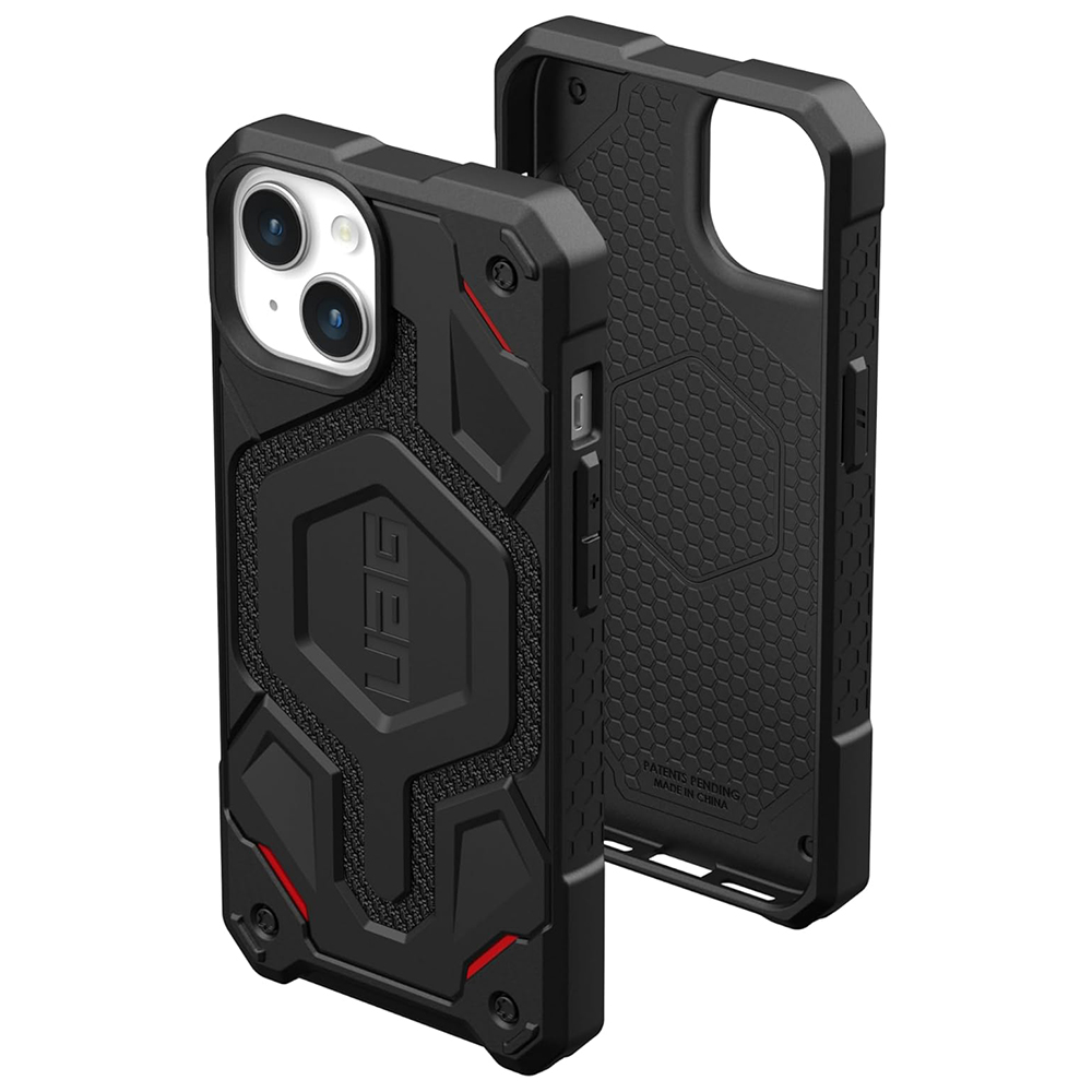 UAG Monarch Pro - extrémne odolný kryt na iPhone 15 Plus - Kevlar čierna KF2342886