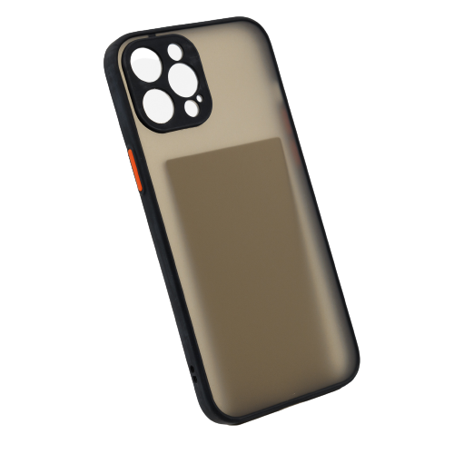 E-shop Bomba Kvalitný TPU obal matný pre iPhone - čierny Model iPhone: iPhone 14 Pro