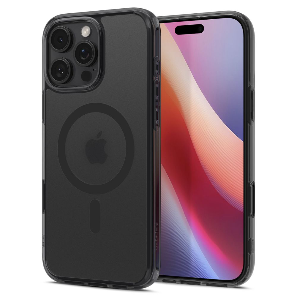 Spigen Ultra Hybrid T MagSafe puzdro na iPhone 16 Pro - Mrazivá čierna KF2341408
