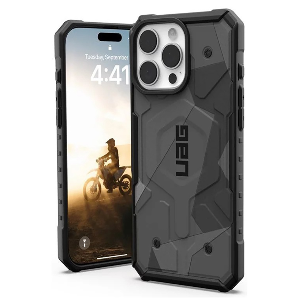 UAG Pathfinder SE MagSafe - extrémne odolný kryt na iPhone 16 Pro Max - Geo maskáč KF2342999