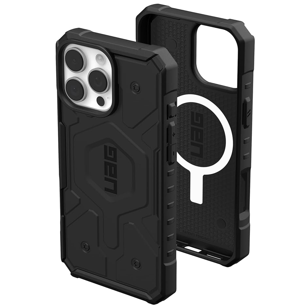 UAG Pathfinder MagSafe - extrémne odolný kryt na iPhone 16 Pro - Čierna KF2343015