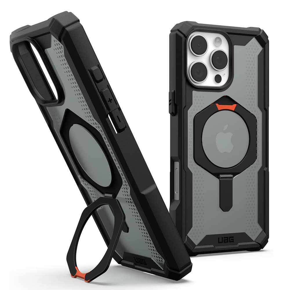 UAG Plasma XTE MagSafe - extrémne odolný kryt na iPhone 16 Pro Max - Čierna / Oranžová KF2343036