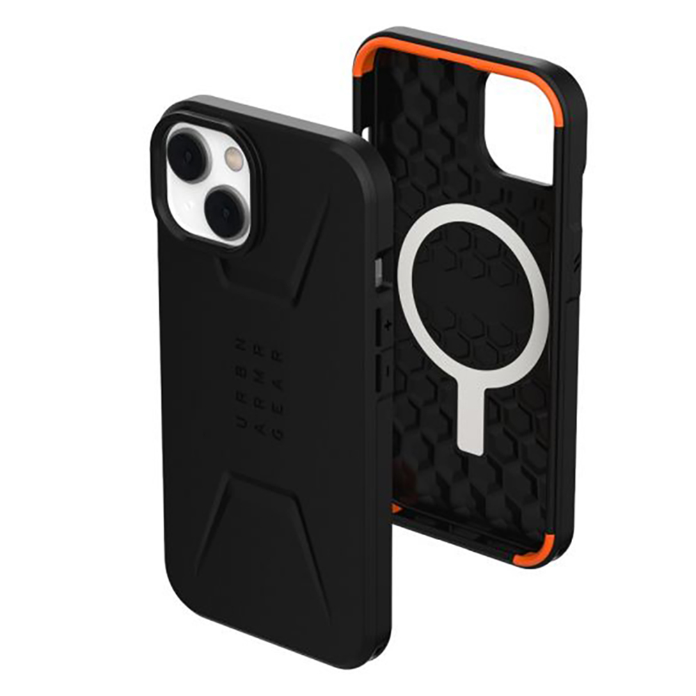 UAG Civilian MagSafe puzdro na iPhone 14 Plus - Čierna KF2343083
