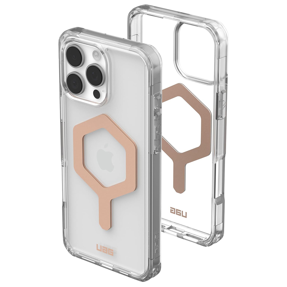 UAG Plyo MagSafe - extrémne odolný kryt na iPhone 16 Pro Max - Ľadovo ružovo-zlatá KF2343104