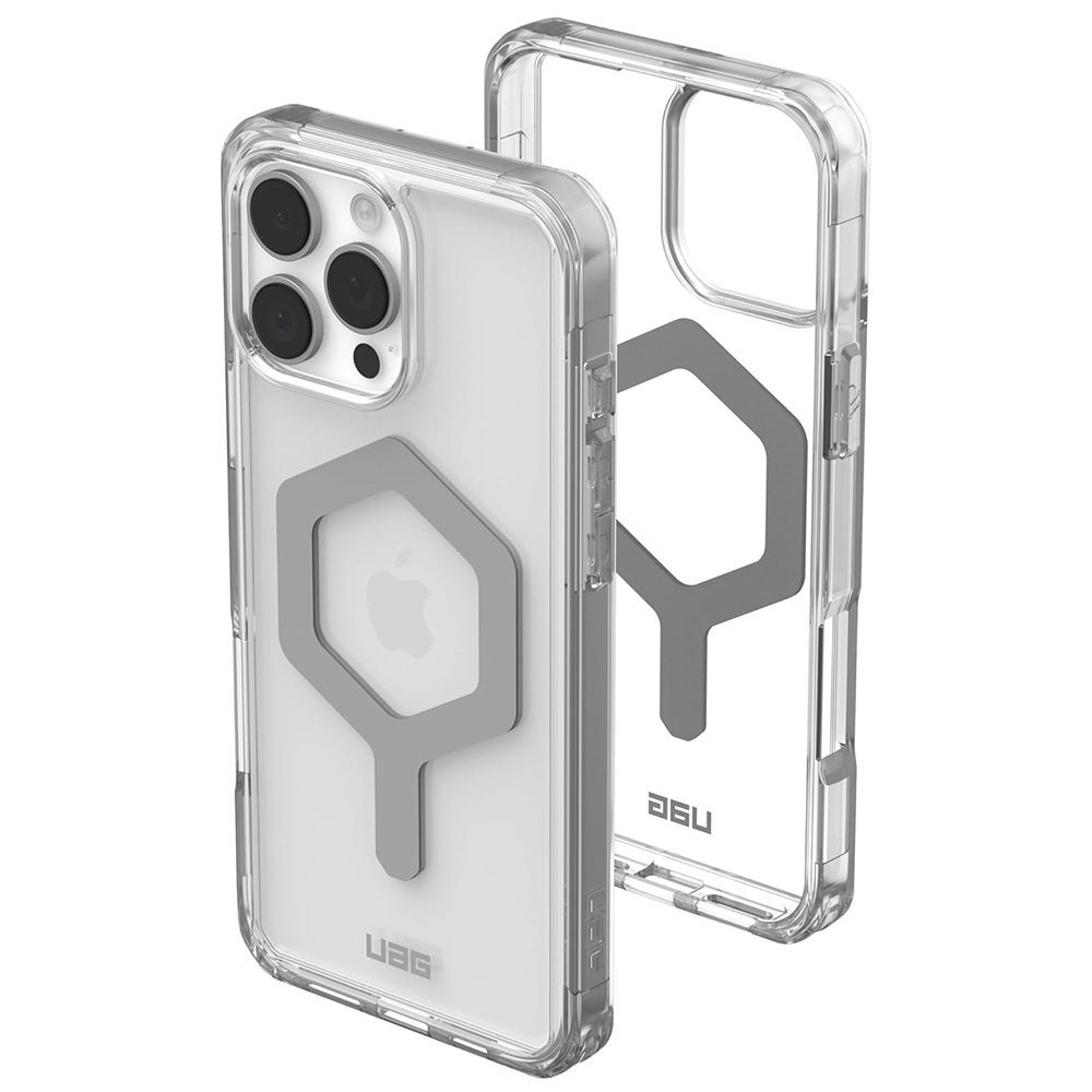 UAG Plyo MagSafe - extrémne odolný kryt na iPhone 16 Pro Max - Ľadovo strieborná KF2343106