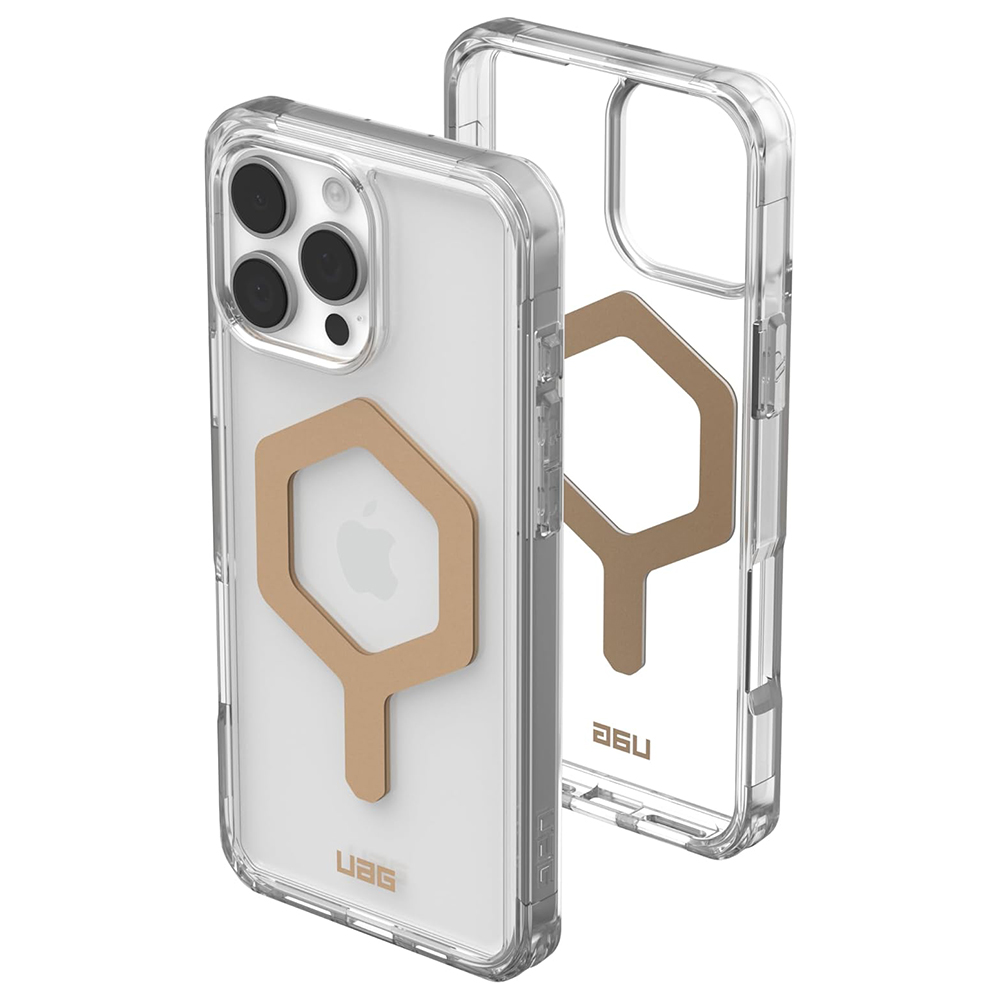 UAG Plyo MagSafe - extrémne odolný kryt na iPhone 16 Pro Max - Ľadovo zlatá KF2343107