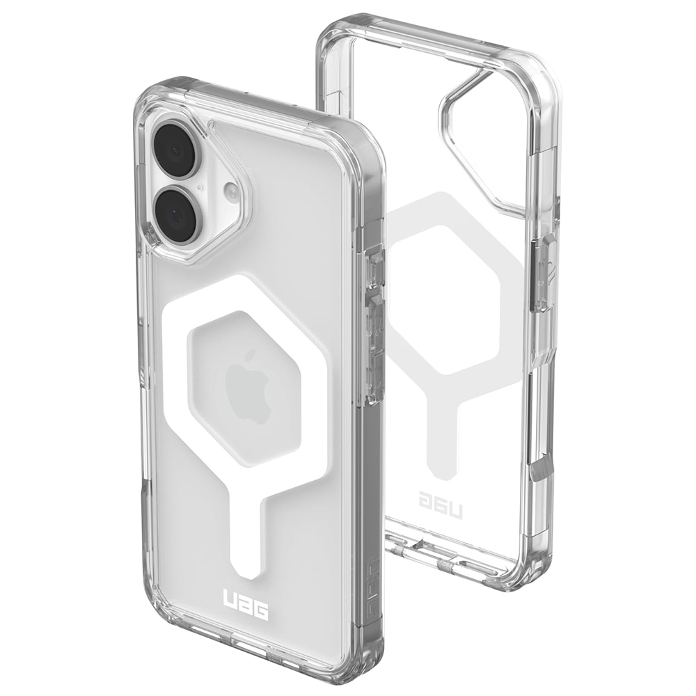 UAG Plyo MagSafe - extrémne odolný kryt na iPhone 16 - Ľadovo biela KF2343118
