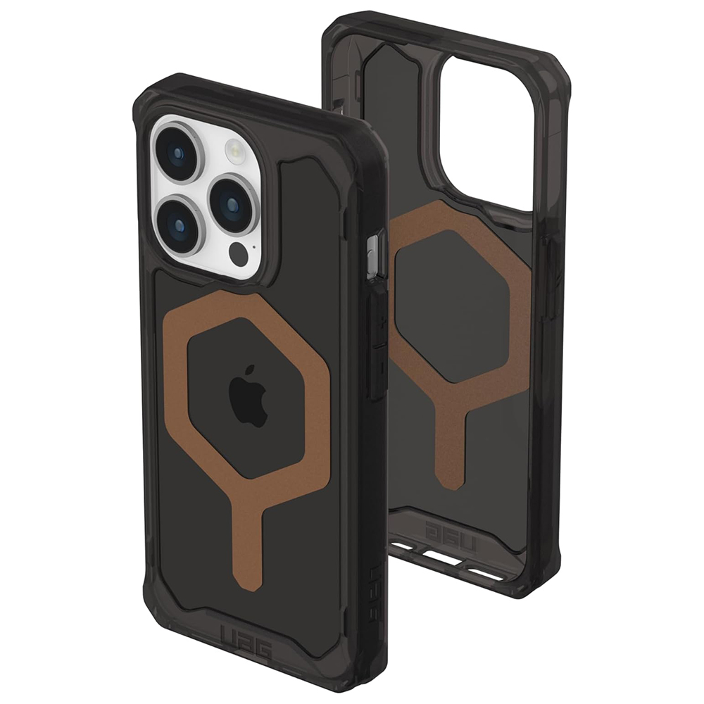 UAG Plyo MagSafe - extrémne odolný kryt na iPhone 15 Pro Max - Čierno-bronzová KF2343124