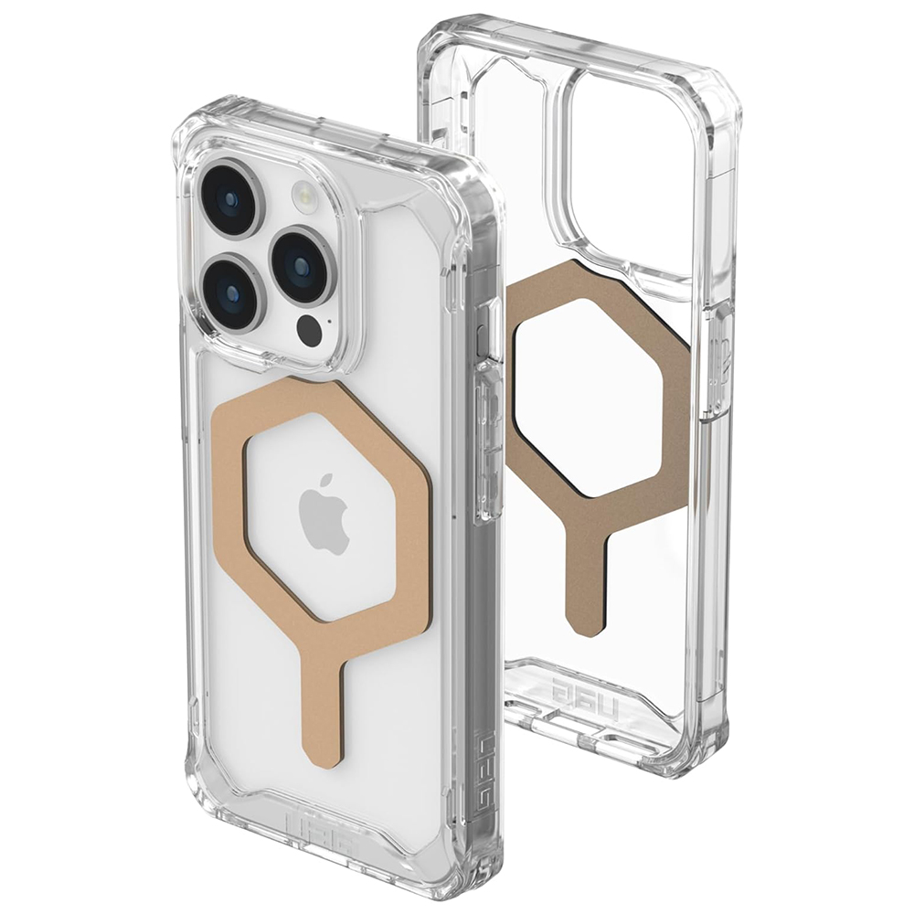 UAG Plyo MagSafe - extrémne odolný kryt na iPhone 15 Pro - Ľadovo zlatá KF2343134
