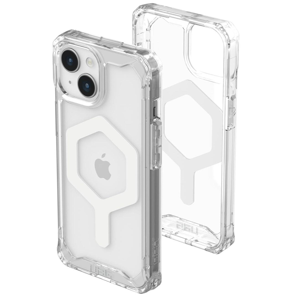UAG Plyo MagSafe - extrémne odolný kryt na iPhone 15 Plus - Ľadovo biela KF2343137
