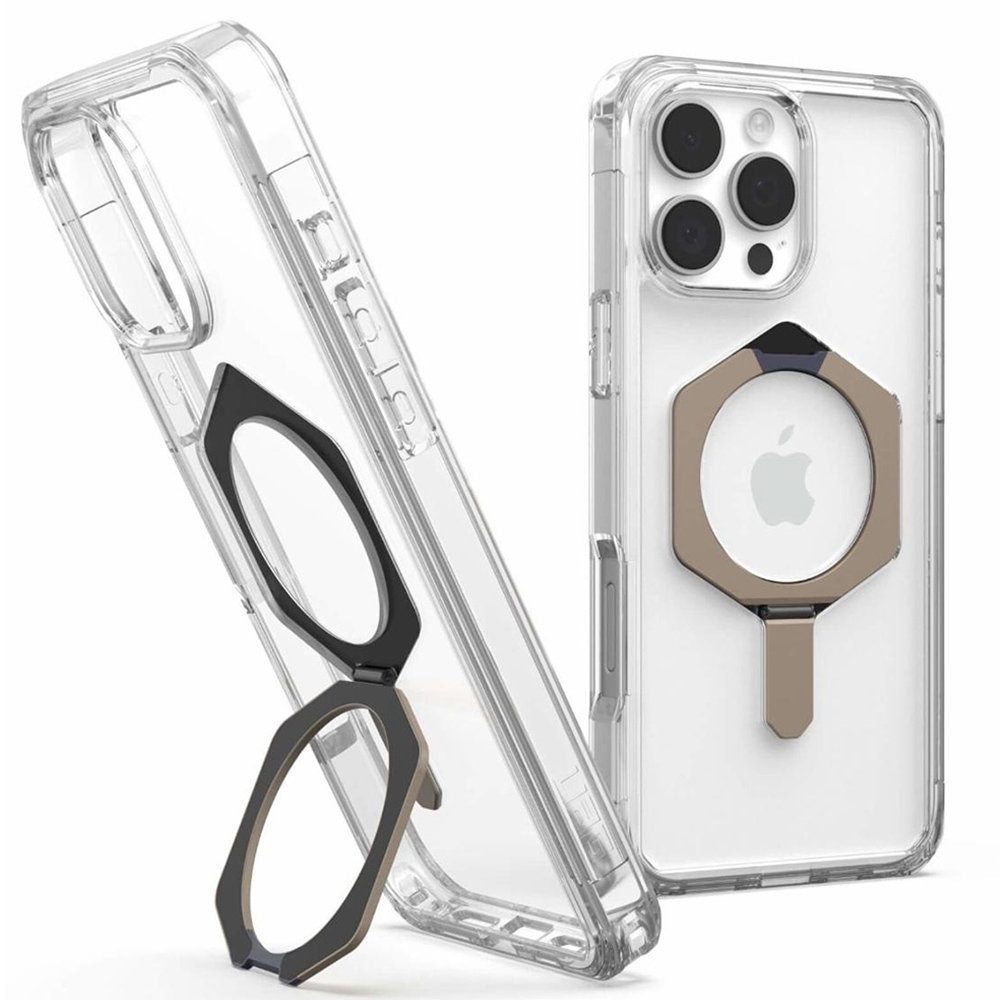 UAG Plyo XTE MagSafe - extrémne odolný kryt na iPhone 16 Pro Max - Číra titánová KF2343159