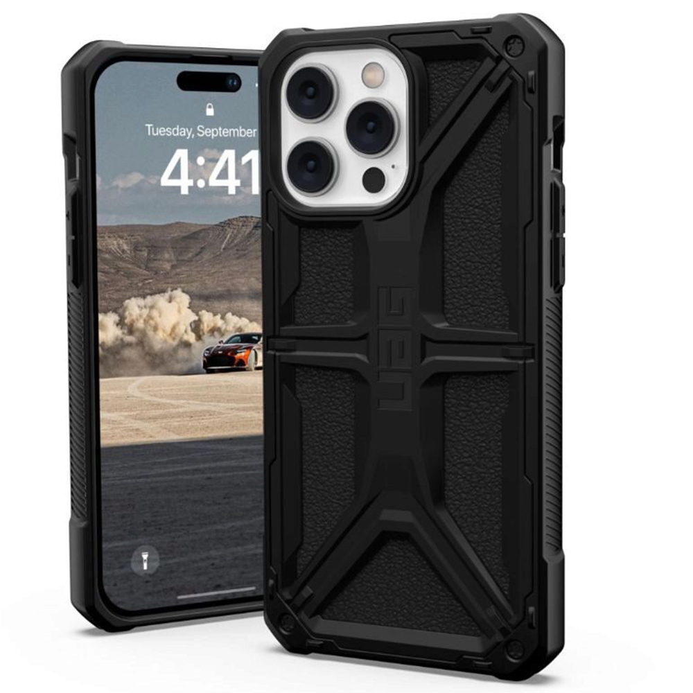 UAG Monarch - extrémne odolný kryt na iPhone 14 Pro Max - Čierna KF2342927