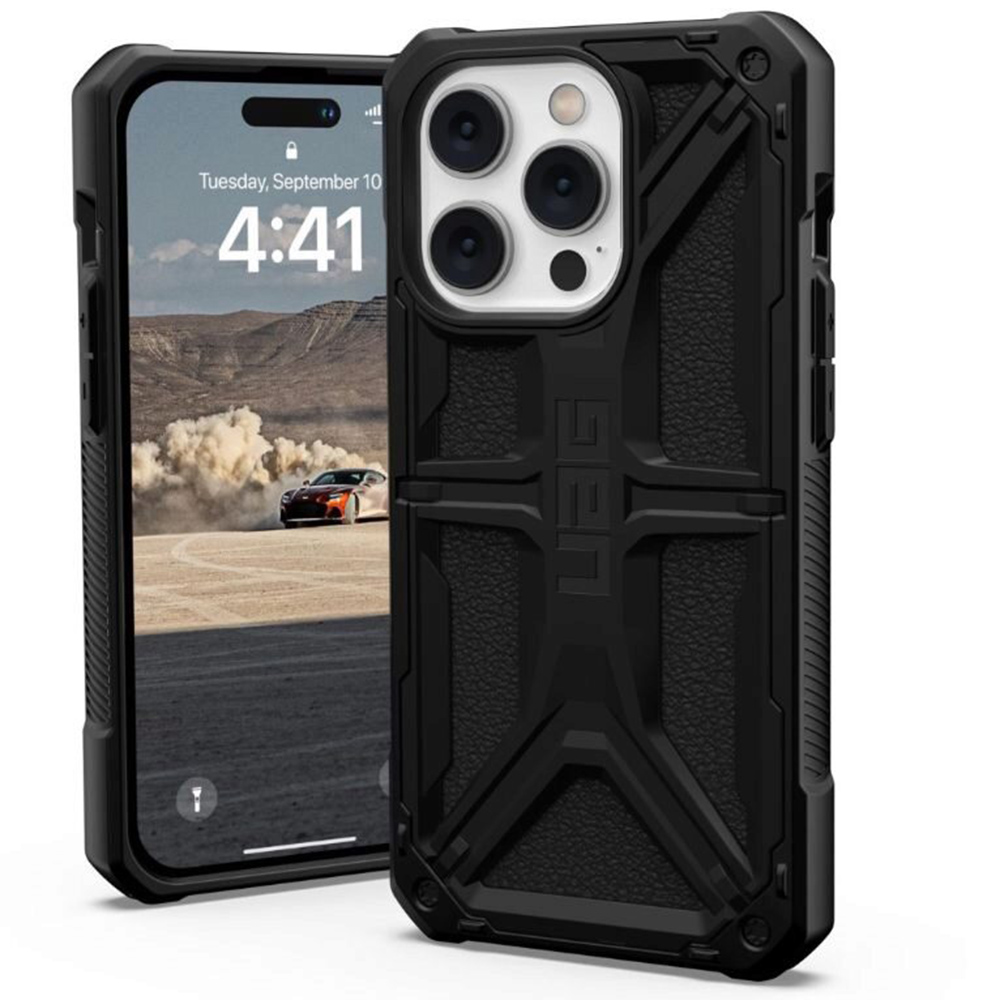 UAG Monarch - extrémne odolný kryt na iPhone 14 Pro - Čierna KF2342931