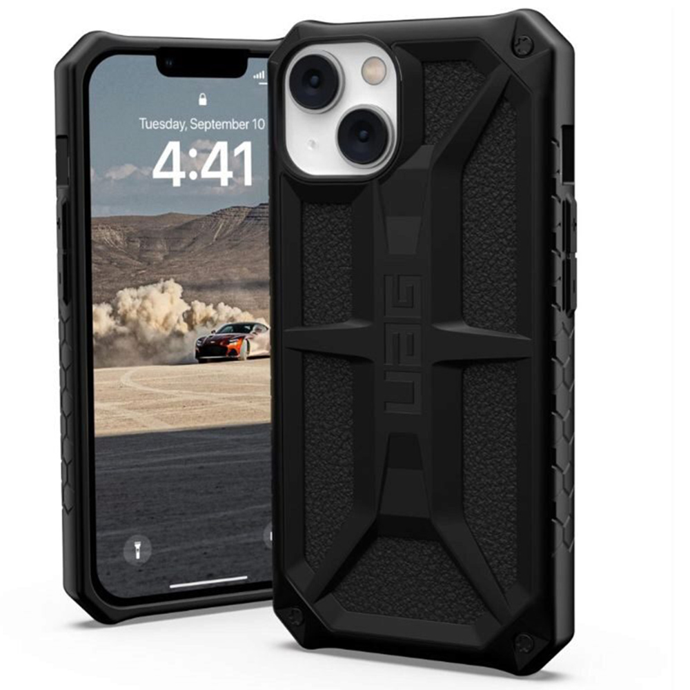 UAG Monarch - extrémne odolný kryt na iPhone 14 - Čierna KF2342939