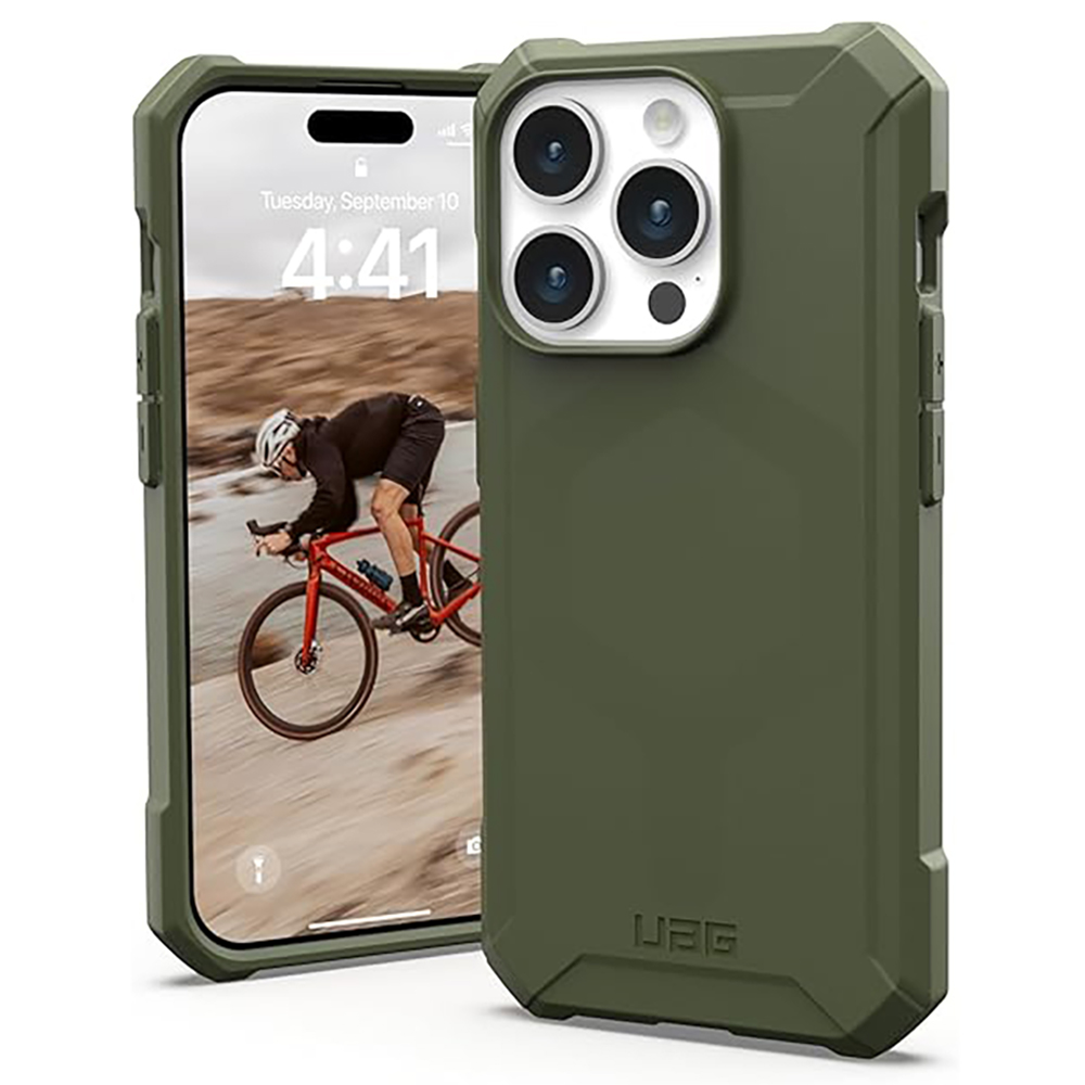 UAG Essential Armor MagSafe puzdro na iPhone 15 Pro Max - Olivová zelená KF2342962
