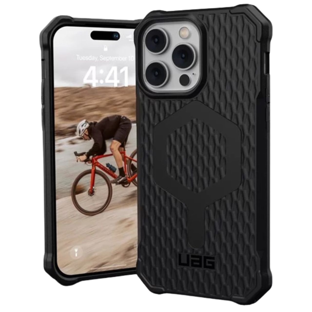 UAG Essential Armor MagSafe puzdro na iPhone 14 Pro - Čierna KF2342979