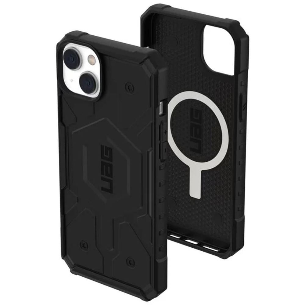 UAG Pathfinder MagSafe - extrémne odolný kryt na iPhone 14 Plus - Čierna KF2343168