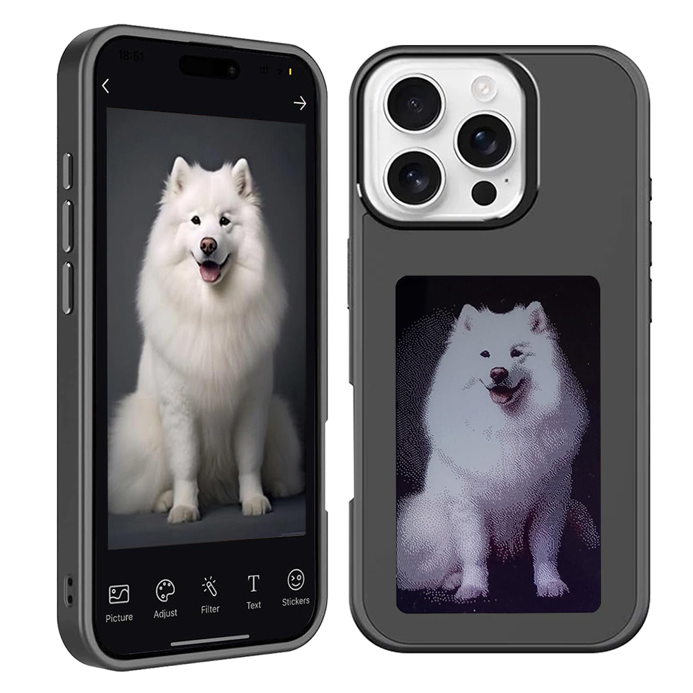 Techsuit SmartScreen NFC puzdro na iPhone 16 Pro Max - Čierna KF2342790