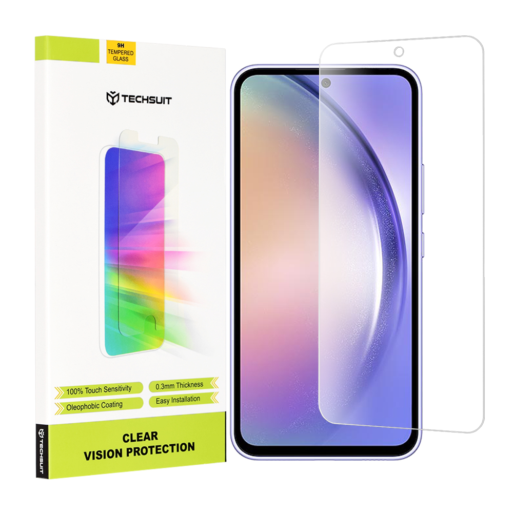 Techsuit Clear Vision Glass Ochranné tvrdené sklo na Samsung Galaxy A54 – Priehľadné KF2312402