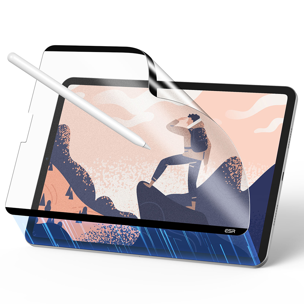 ESR Paper-Feel Magnetic – ochranná magnetická fólia na iPad Air 11 (2024) – priehľadná KF2316351