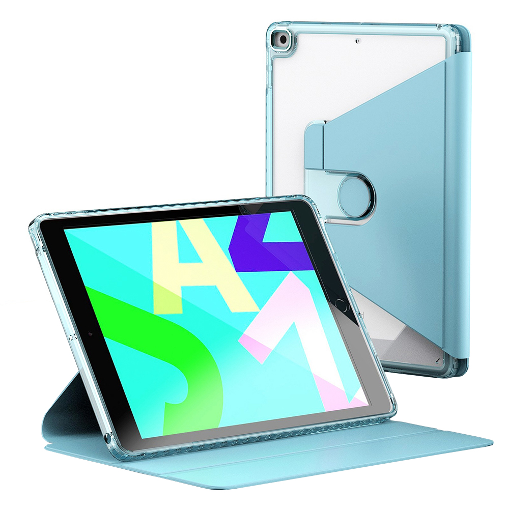 Techsuit Crystal Vision ochranné puzdro na iPad 10.2 (2019/2020/2021) – Modrý KF2323258