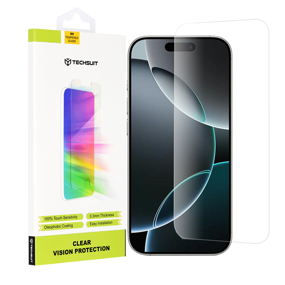 Techsuit Clear Vision Glass Ochranné tvrdené sklo na iPhone 16 Pro – Priehľadné KF2331324