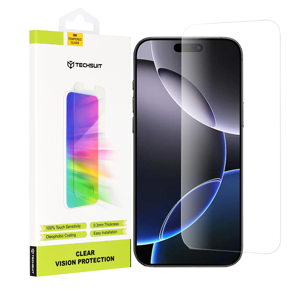 Techsuit Clear Vision Glass Ochranné tvrdené sklo na iPhone 16 Pro Max – Priehľadné KF2331325