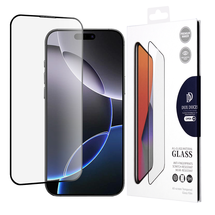 Dux Ducis Tempered Glass – tvrdené sklo na iPhone 16 Pro Max – čierny rámik KF2335365