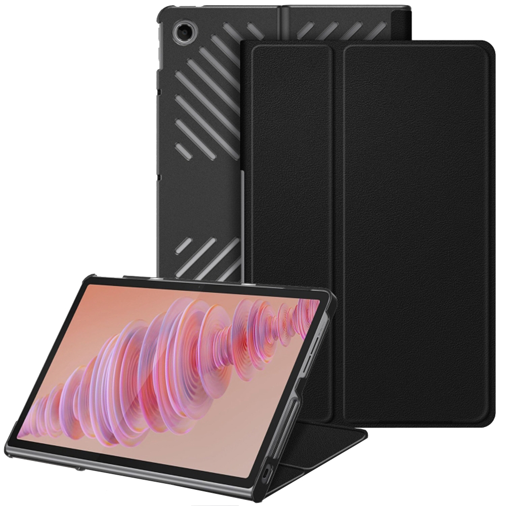 Techsuit FoldPro – Puzdro na Lenovo Tab Plus – Čierna KF2335489