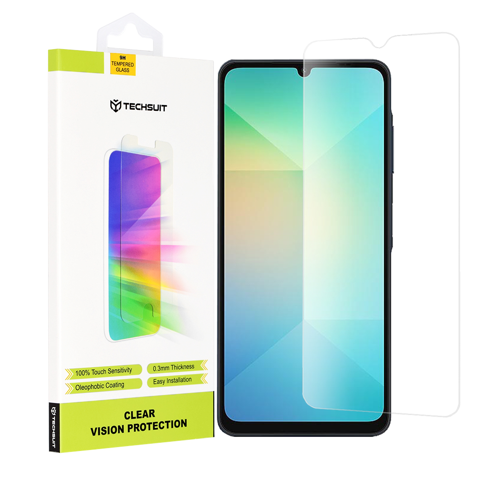 Techsuit Clear Vision Glass Ochranné tvrdené sklo na Samsung Galaxy A06 – Priehľadné KF2335827