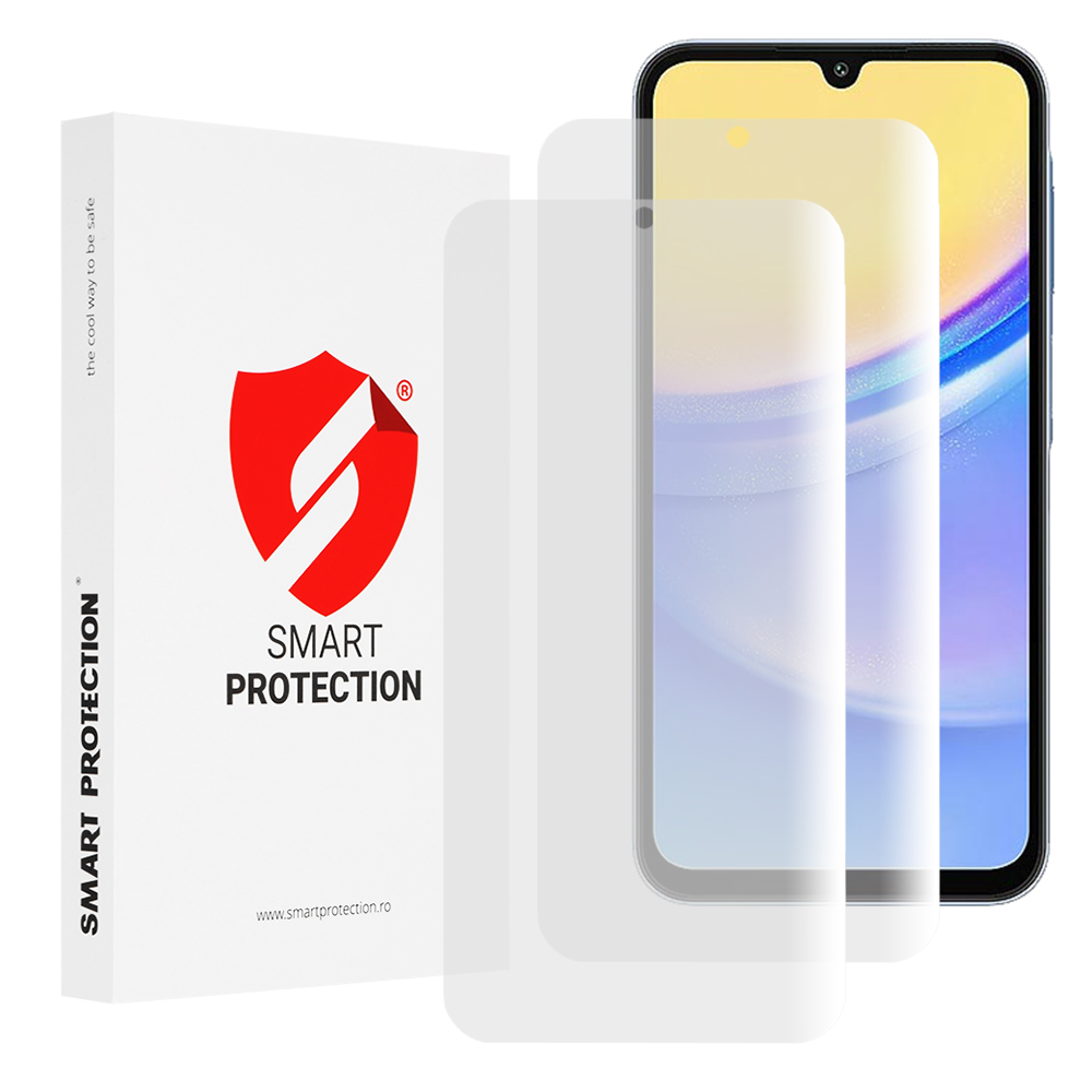 Smart Protection Premium Classic (2-pack) – Ochranná fólia na Samsung Galaxy A15 4G / A15 5G – Číra KF2336060