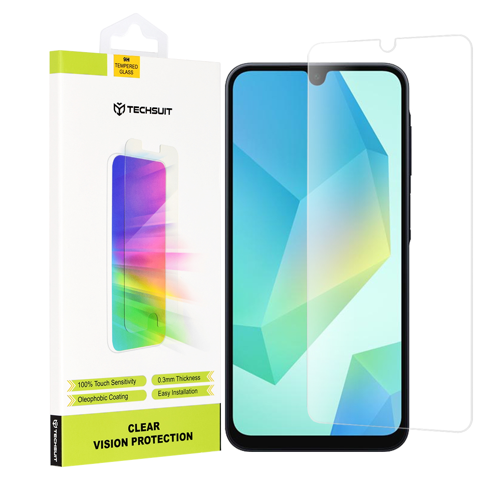 Techsuit Clear Vision Glass Ochranné tvrdené sklo na Samsung Galaxy A16 4G / A16 5G – Priehľadné KF2336582