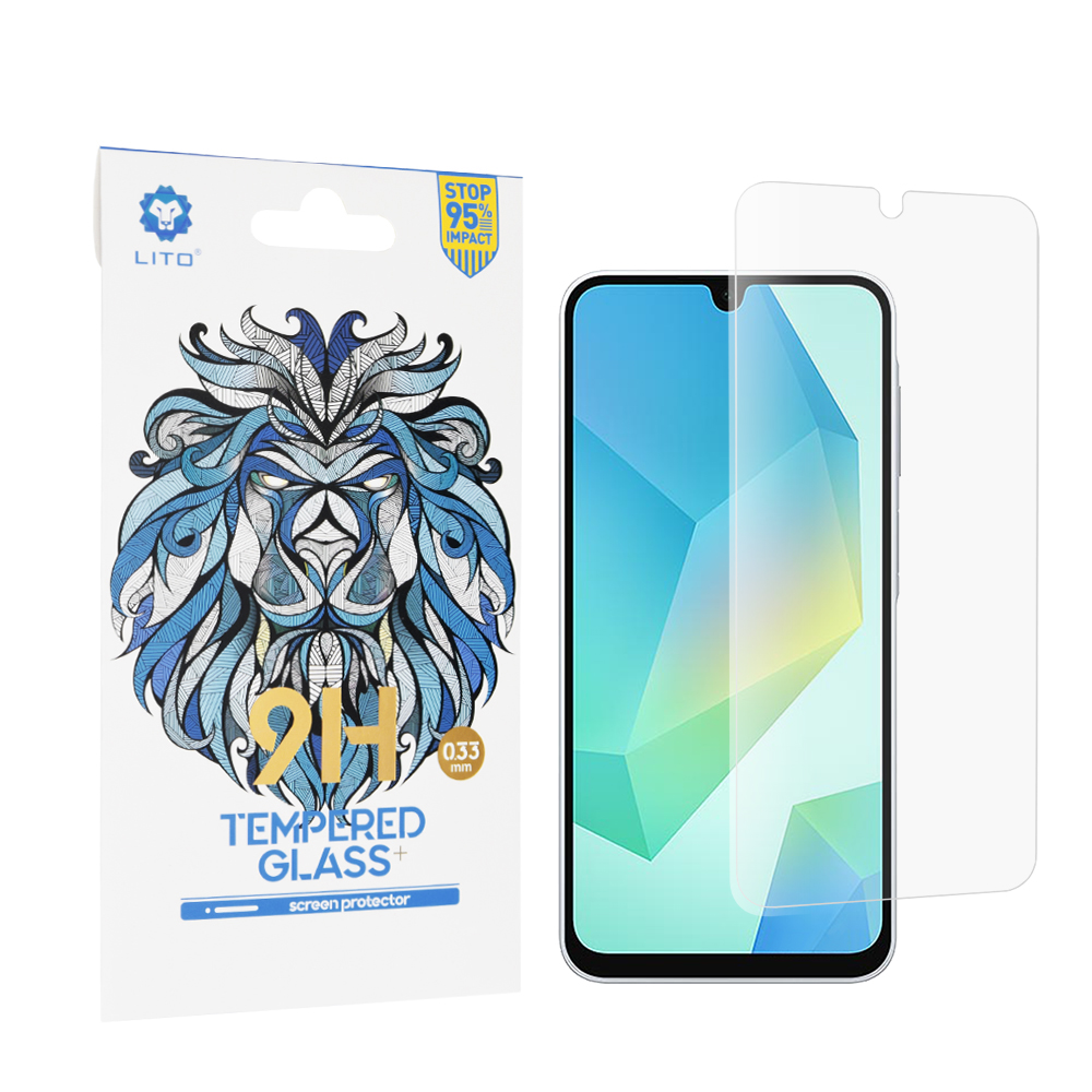 Lito 2.5D Classic Glass - Samsung Galaxy A16 4G / A16 5G - Tvrdené sklo - Číre KF2337010