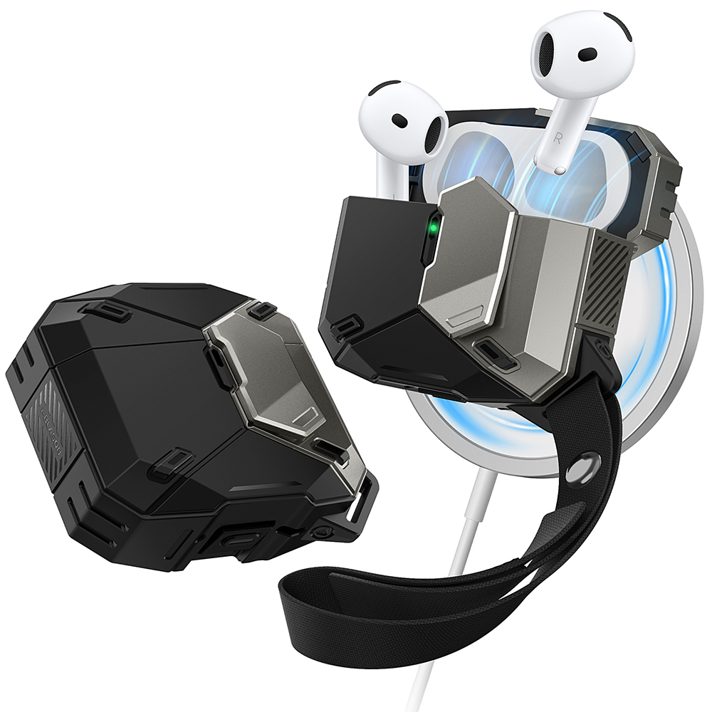i-Blason Blason - Matrix - Apple AirPods 4 - odolné puzdro - Čierne KF2340958