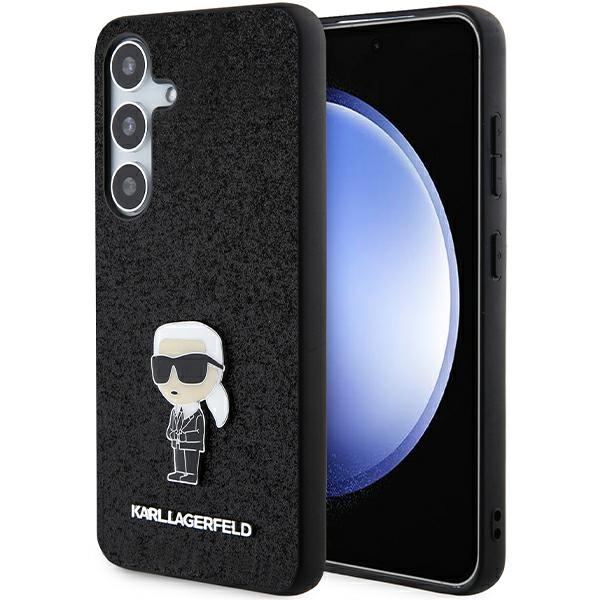 Karl Lagerfeld Hardcase Fixed Glitter (KLHCS24MGKNPSK) kryt na Samsung Galaxy S24 Plus – Ikonik Logo KF2339862