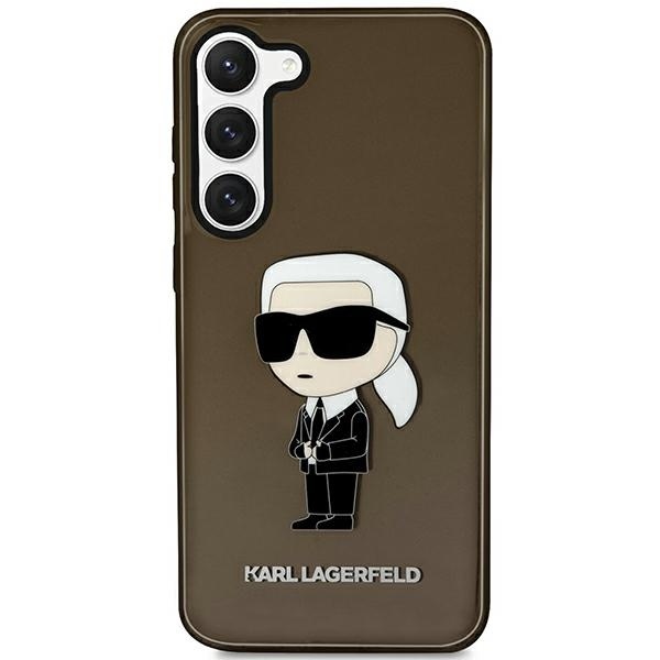Karl Lagerfeld Hardcase (KLHCS23SHNIKTCK) kryt na Samsung Galaxy S23 – Ikonik Karl Lagerfeld KF2340080