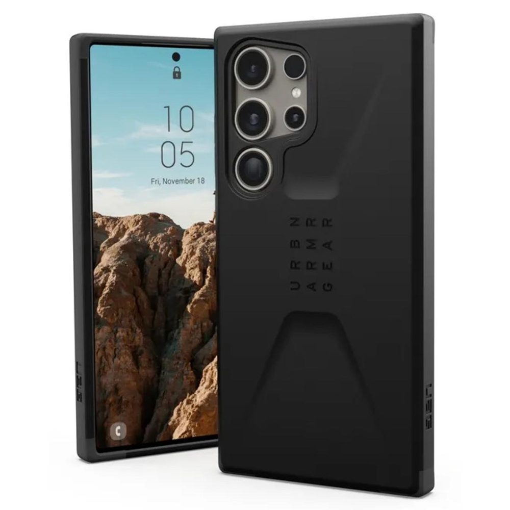 UAG Civilian Ochranný kryt pre Samsung Galaxy S24 Ultra – Čierny KF2342997
