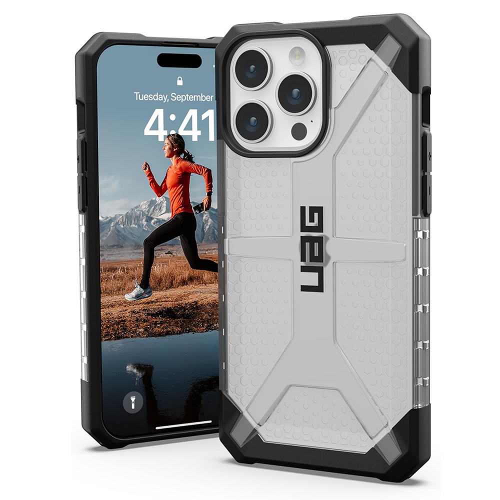 UAG Plasma Ochranný kryt pre iPhone 15 Pro – Ľadový KF2343005