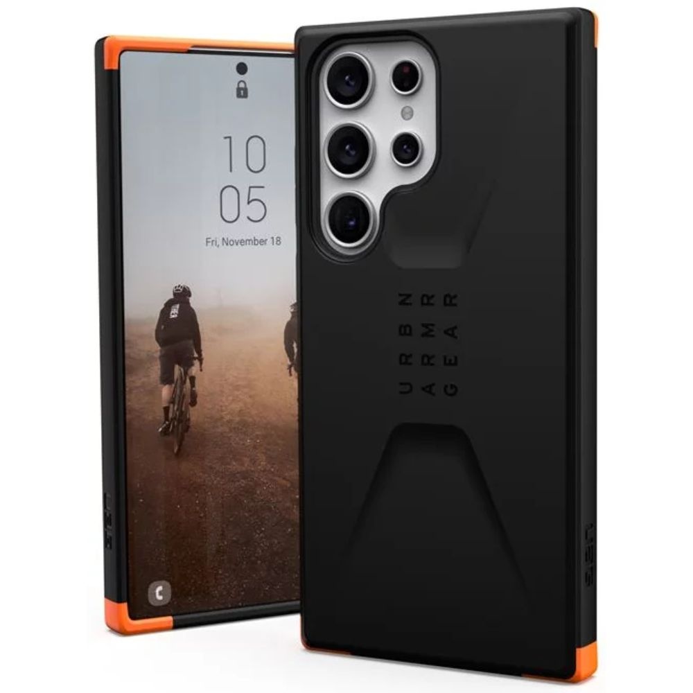 UAG Civilian Ochranný kryt pre Samsung Galaxy S23 Ultra – Čierny KF2343028