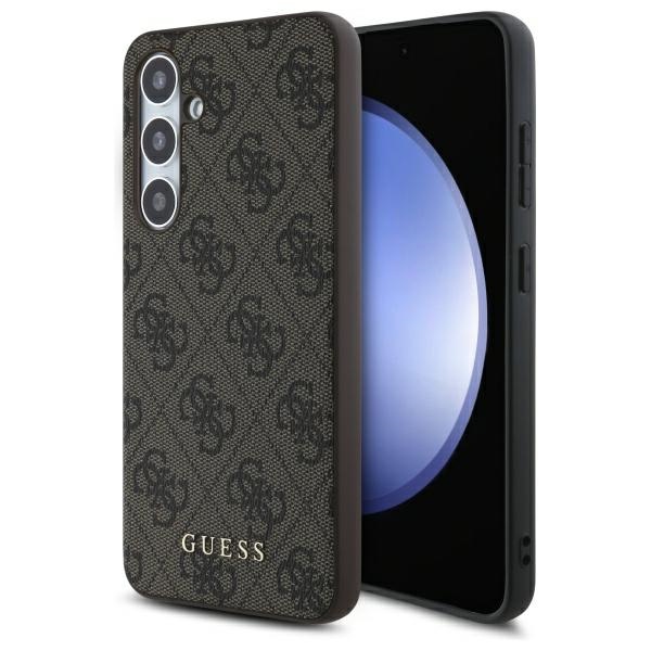Guess Hardcase 4G Classic (GUHCS24FEG4GFBR) kryt na Samsung Galaxy S24 FE – Hnedý KF2342120