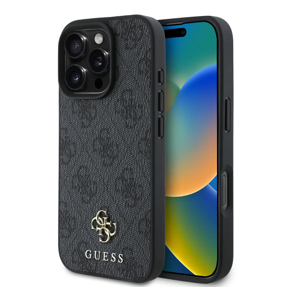Guess Hardcase 4G Classic MagSafe (GUHMP16LP4SM4MK) kryt na iPhone 16 Pro – Čierny KF2344970