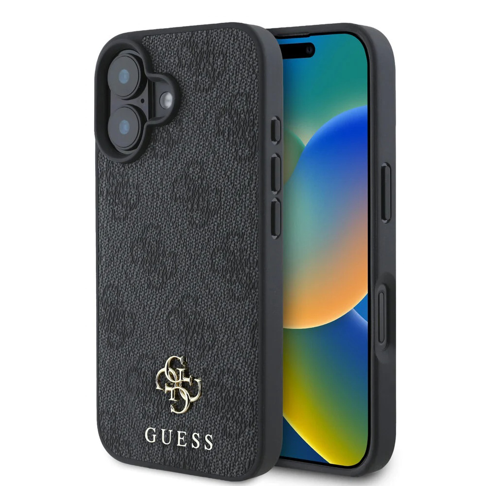 Guess Hardcase 4G Classic MagSafe (GUHMP16SP4SM4MK) kryt na iPhone 16 – Čierny KF2344969