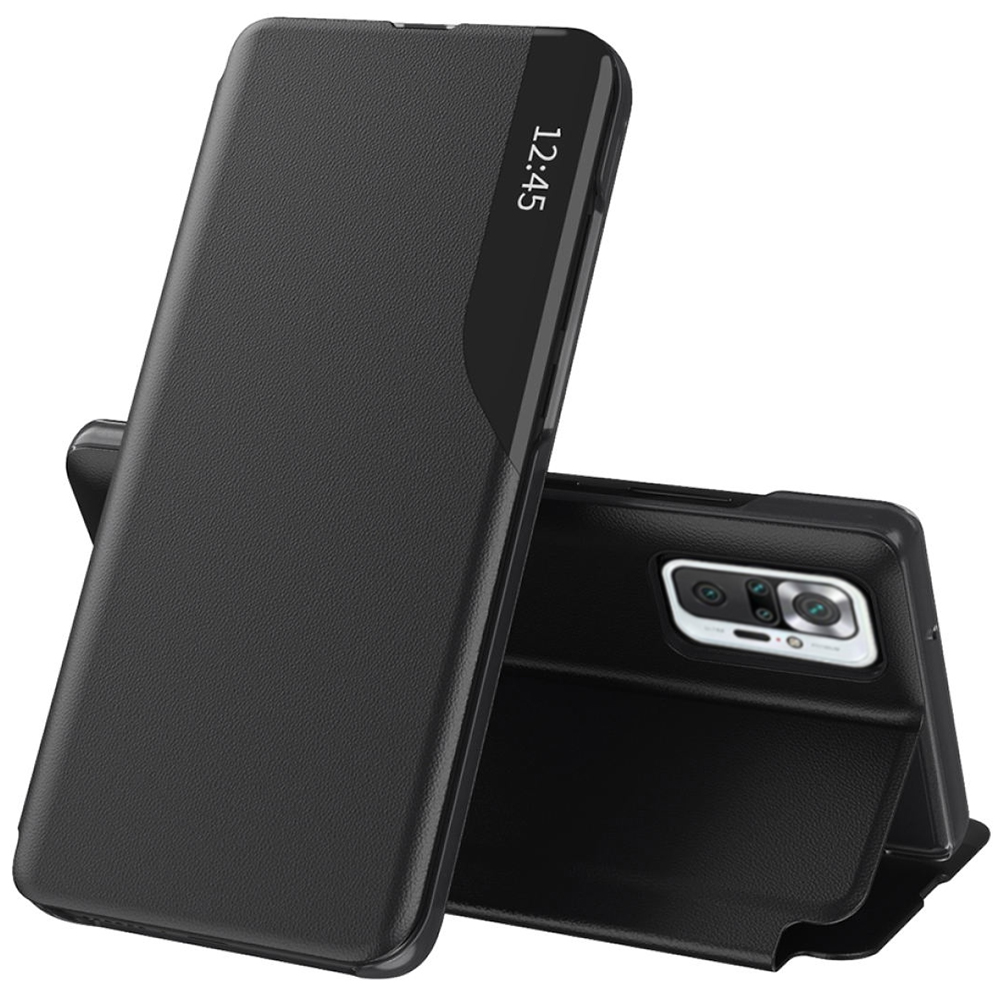 Techsuit eFold Series knižkový obal Xiaomi Redmi Note 10 Pro / Note 10 Pro Max - Čierny KF235099