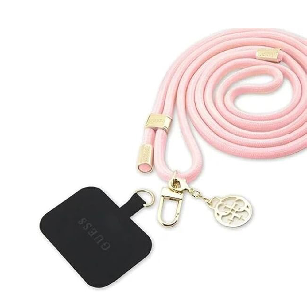 Guess Crossbody remienok (GUOUCNMG4EP) - Univerzálny, Nylon - Ružový KF2342363