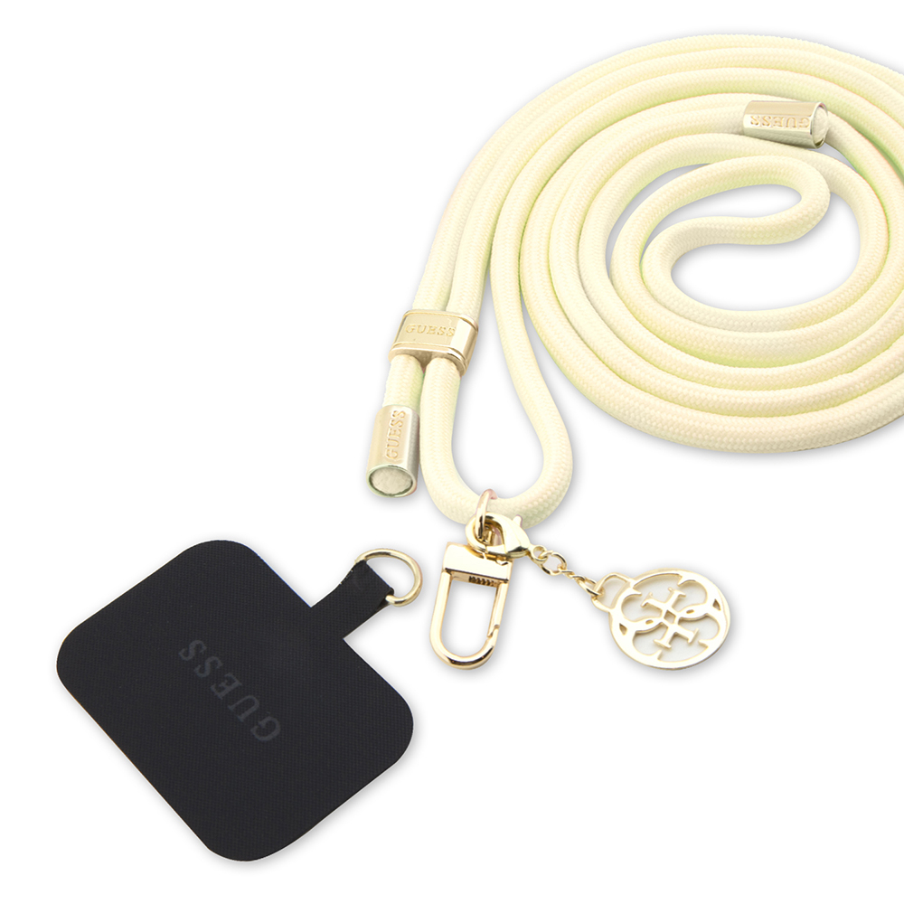 Guess Crossbody remienok (GUOUCNMG4EE) - Univerzálny, Nylon - Béžový KF2342364
