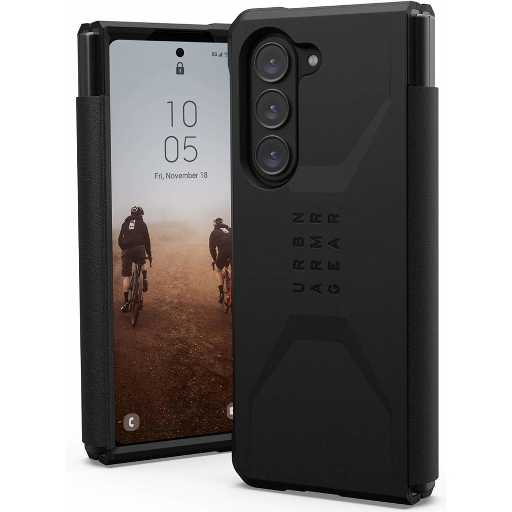 UAG Civilian ochranný obal Samsung Galaxy Z Fold5 - Čierny KF2342995