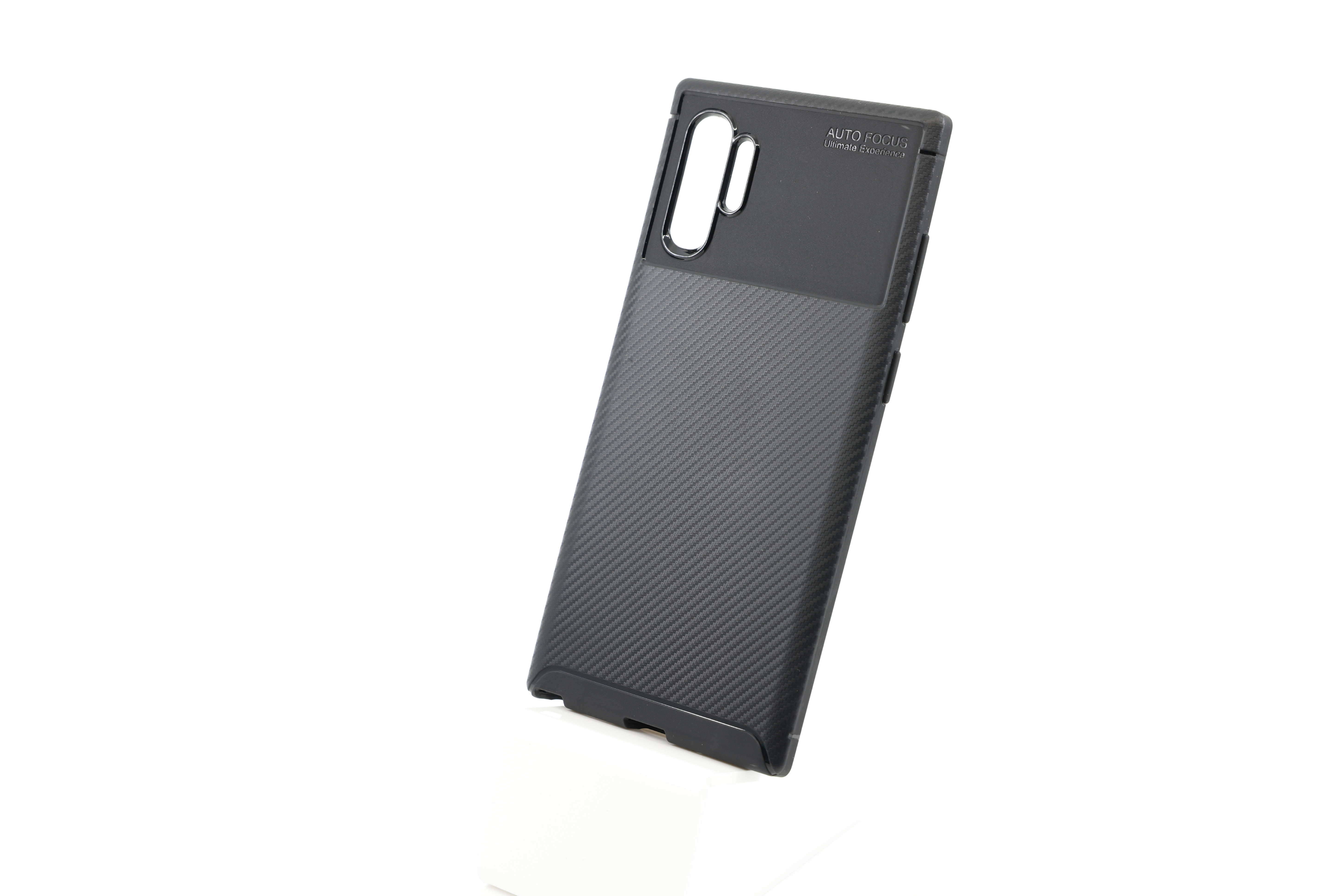 E-shop Bomba Mäkký obal carbon look pre samsung - čierny Model Samsung: Galaxy Note 10 Pro
