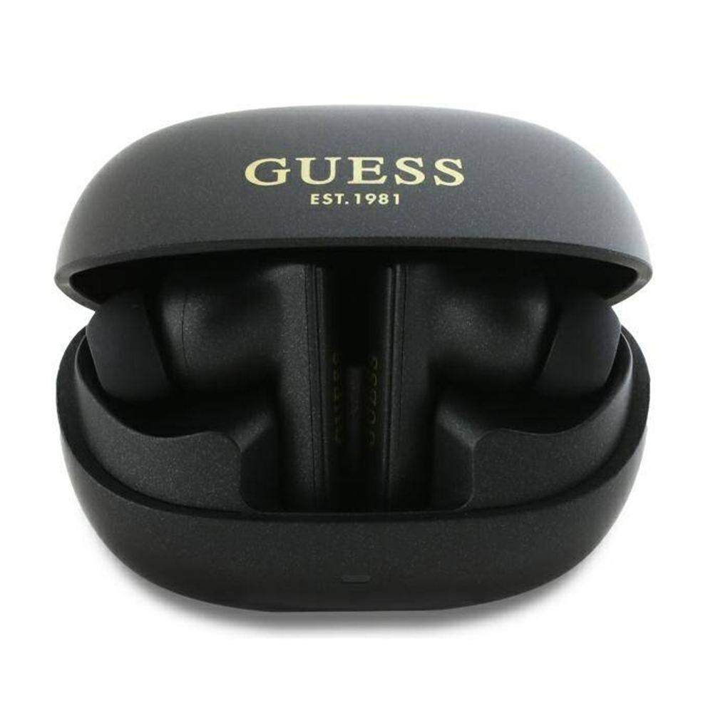 Guess Wireless Earbuds Capsule Printed Logo bezdrôtové slúchadlá (GUTWST88MCTGK) - In-ear, Bluetooth, TWS - Čierne KF2342495