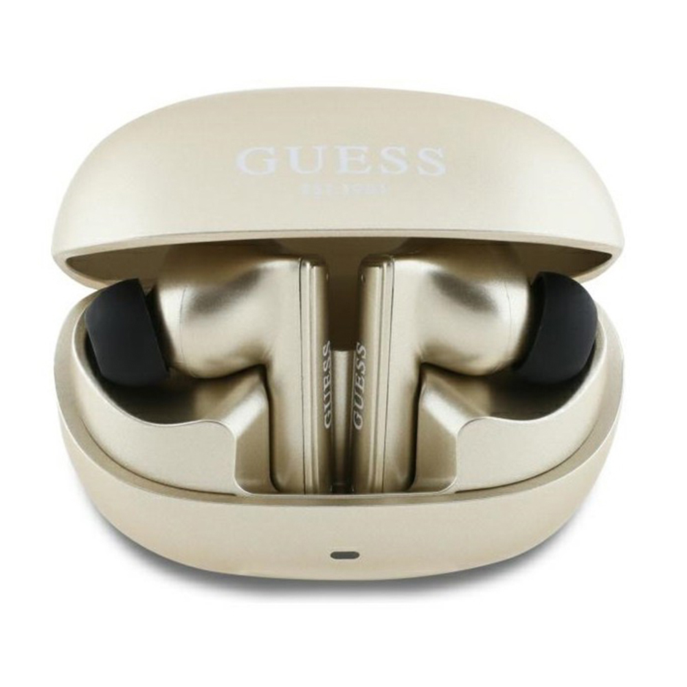 Guess Wireless Earbuds Capsule Printed Logo bezdrôtové slúchadlá (GUTWST88MCTGD) - In-ear, Bluetooth, TWS - Zlaté KF2342494