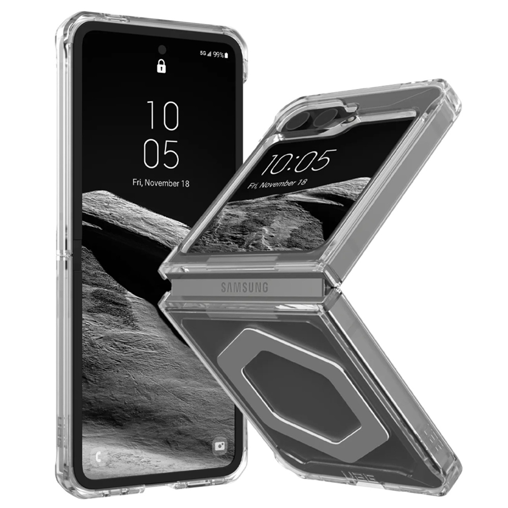 UAG Plyo MagSafe ochranný obal Samsung Galaxy Z Flip6 - Ice strieborná KF2343092